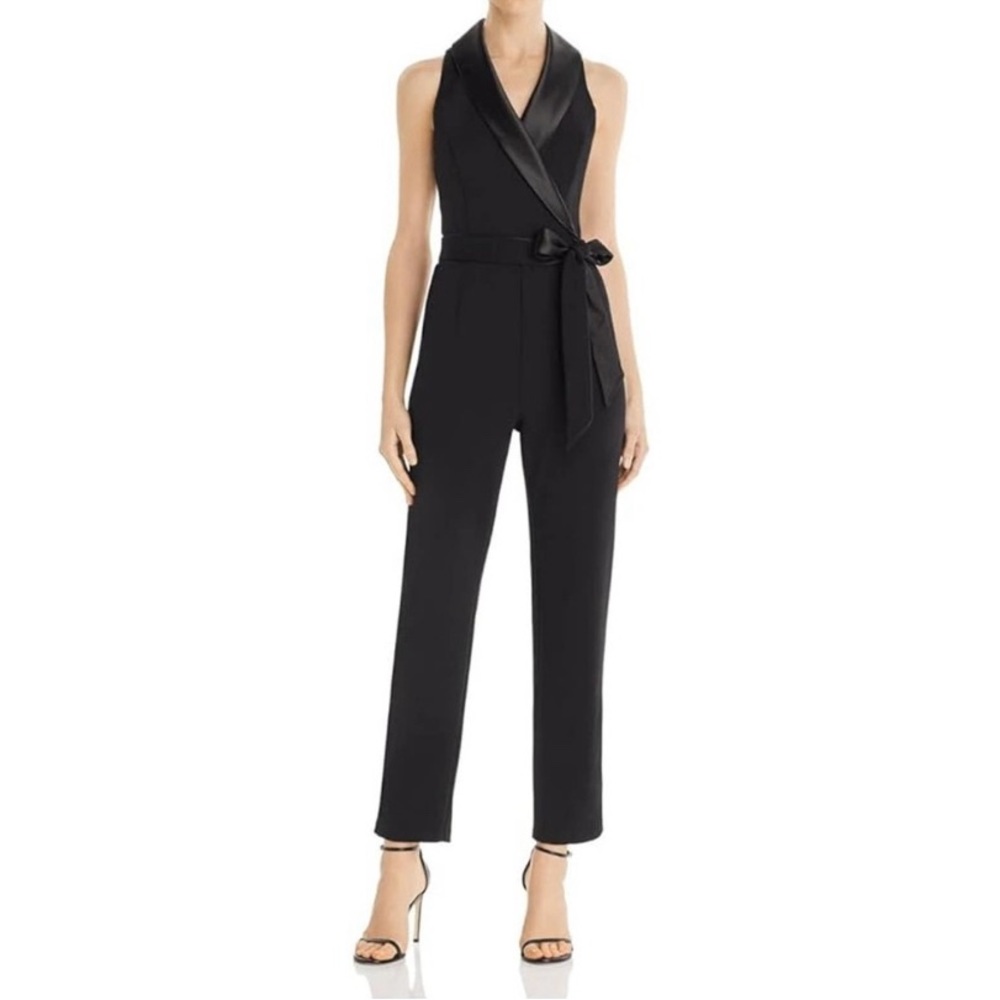 Adrianna Papelle Black Jumpsuit